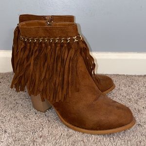 Faux Suede Booties